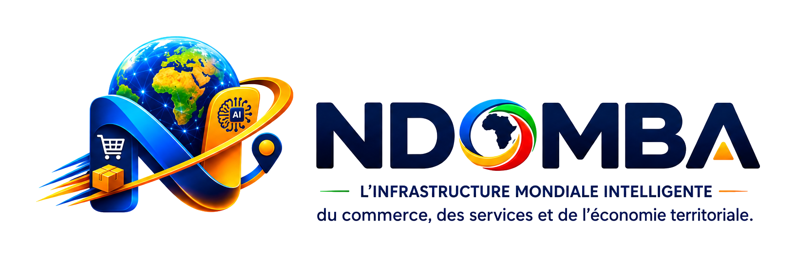 NDOMBA -- L'infrastructure mondiale intelligente du commerce, des services et de l'economie territoriale